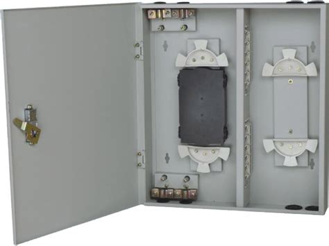 24 port wall mount fiber junction box|wall mounted fiber box.